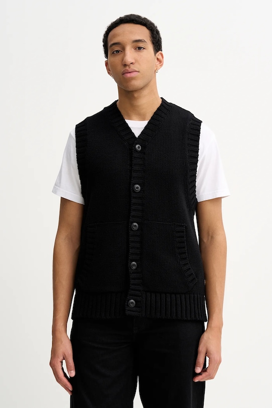 

Хлопковая жилетка heavy vest G-Star, черный