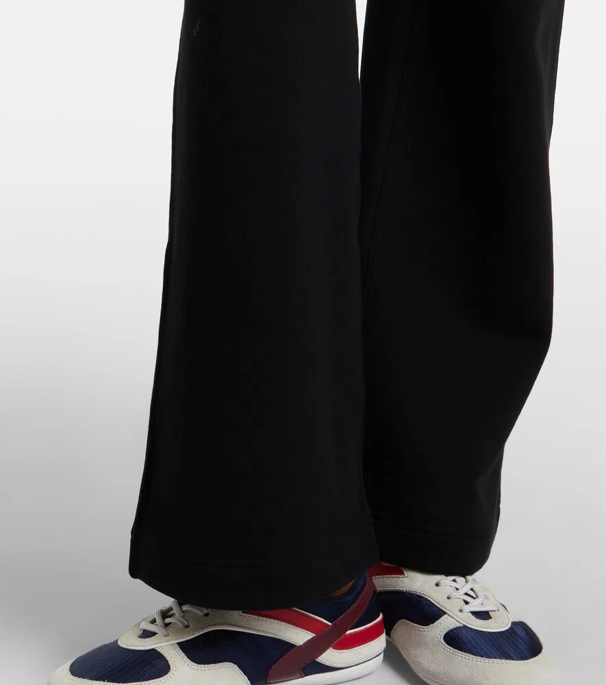 Спортивные штаны из смесовой хлопковой ткани Polo Ralph Lauren, черный — фото 4