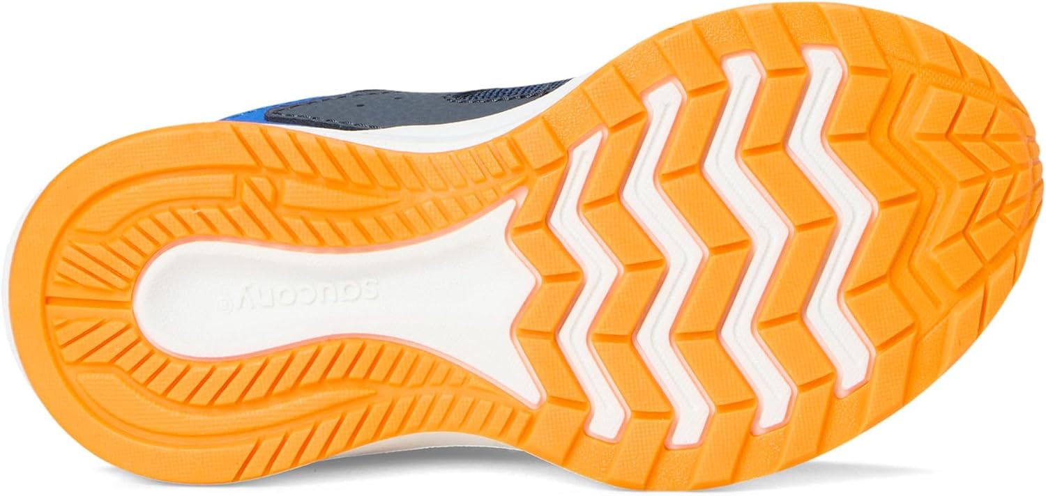 Детские кроссовки Cohesion для мальчиков и девочек Saucony, синий/лиловый/темно-синий — фото 3