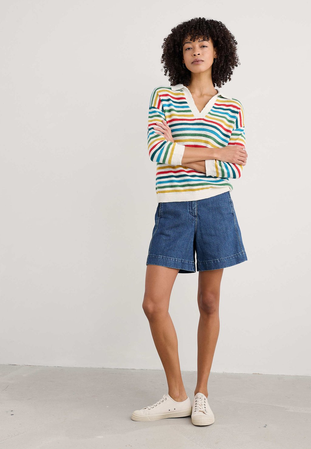 

Топ с длинными рукавами GWYNVER - Polo shirt Seasalt Cornwall, синий