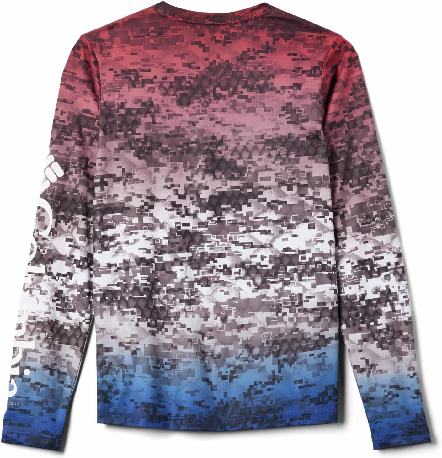 Columbia Boys Super Terminal Tackle Long Sleeve, Americana Digi Camo Fade — фото 3