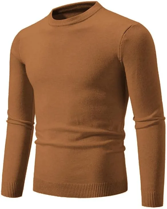 

Мужской свитер Slim Fit легкий вязаный