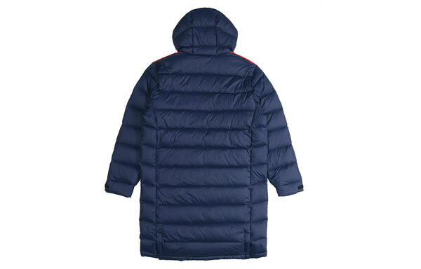 Пуховик adidas Real Madrid Arsenal Soccer/Football Down Jacket Navy Blue, синий — фото 2