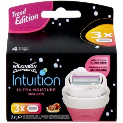 

Лезвия Intuition 3 дюйма, ультравлажные, Wilkinson Sword