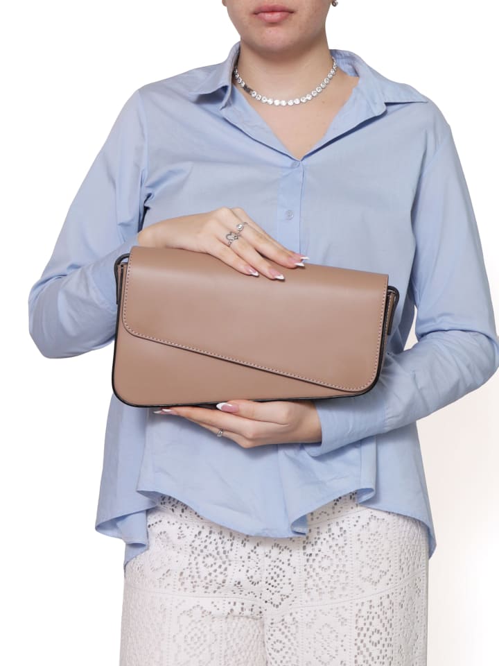 

ROBERTA ROSSI Сумка через плечо бежевого цвета