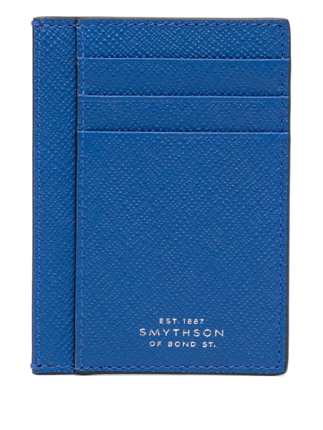 

Большой плоский держатель карт Smythson, синий