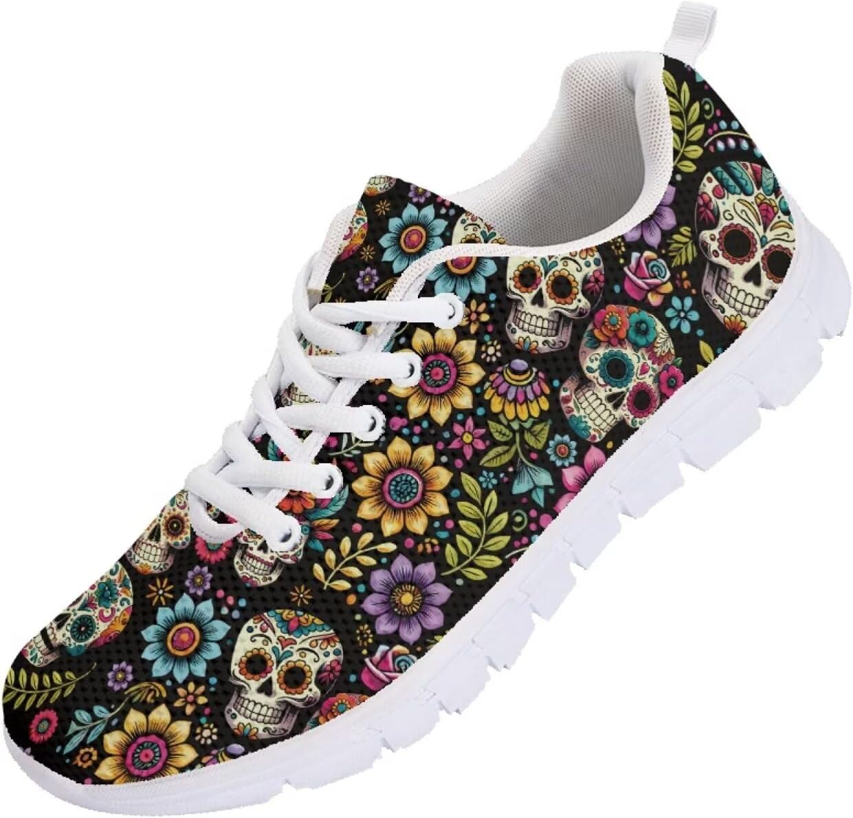 

Мужские кроссовки Funnydude Funny Print, легкие и дышащие, для бега, осенние повседневные туфли для путешествий, Suger Skull