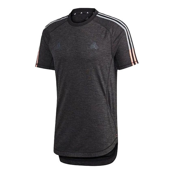

Футболка adidas Tan Tec Tee 2 Soccer/Football Training Breathable Sports Short Sleeve Gray, серый