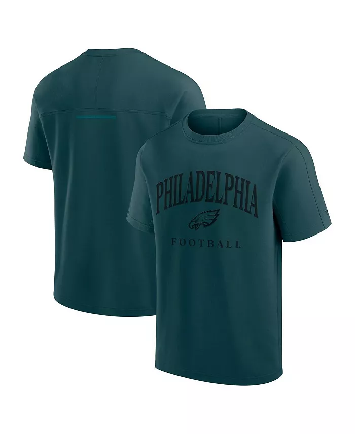

Мужская и женская футболка Philadelphia Eagles Elements Flex Tri-Blend цвета Midnight Green Fanatics