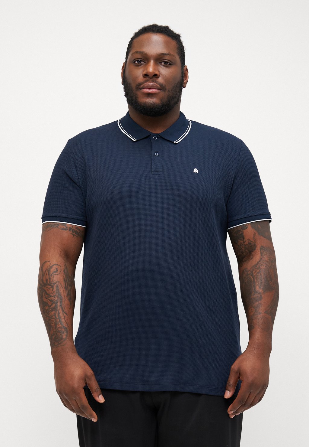 

Поло JJEAUSTIN Jack & Jones, темно-синий