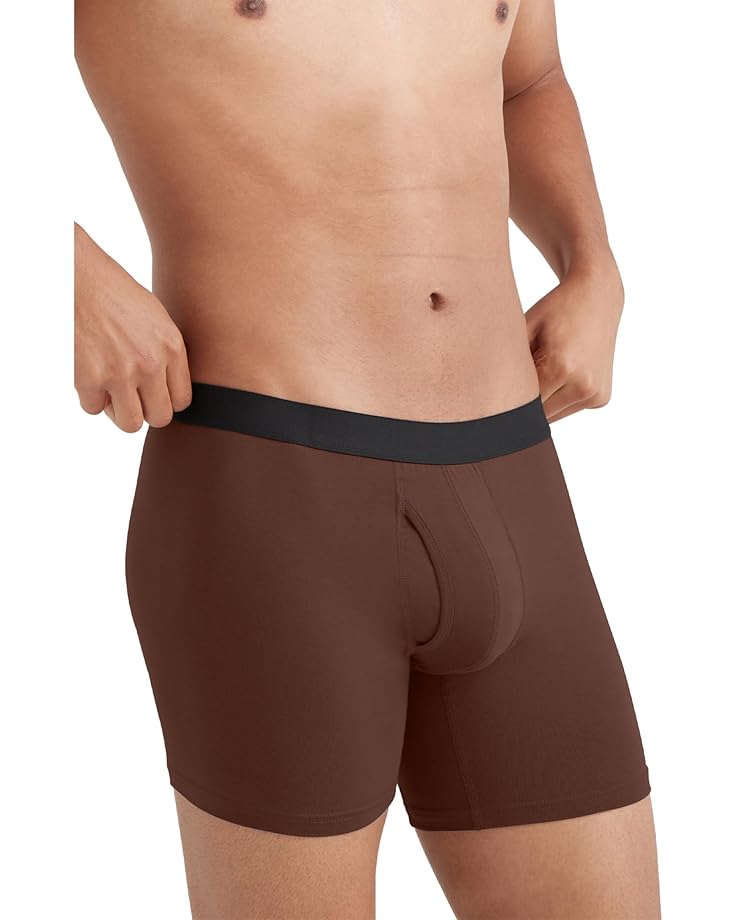 

Боксеры MeUndies Boxer Brief w/ Fly, цвет Walnut Shell