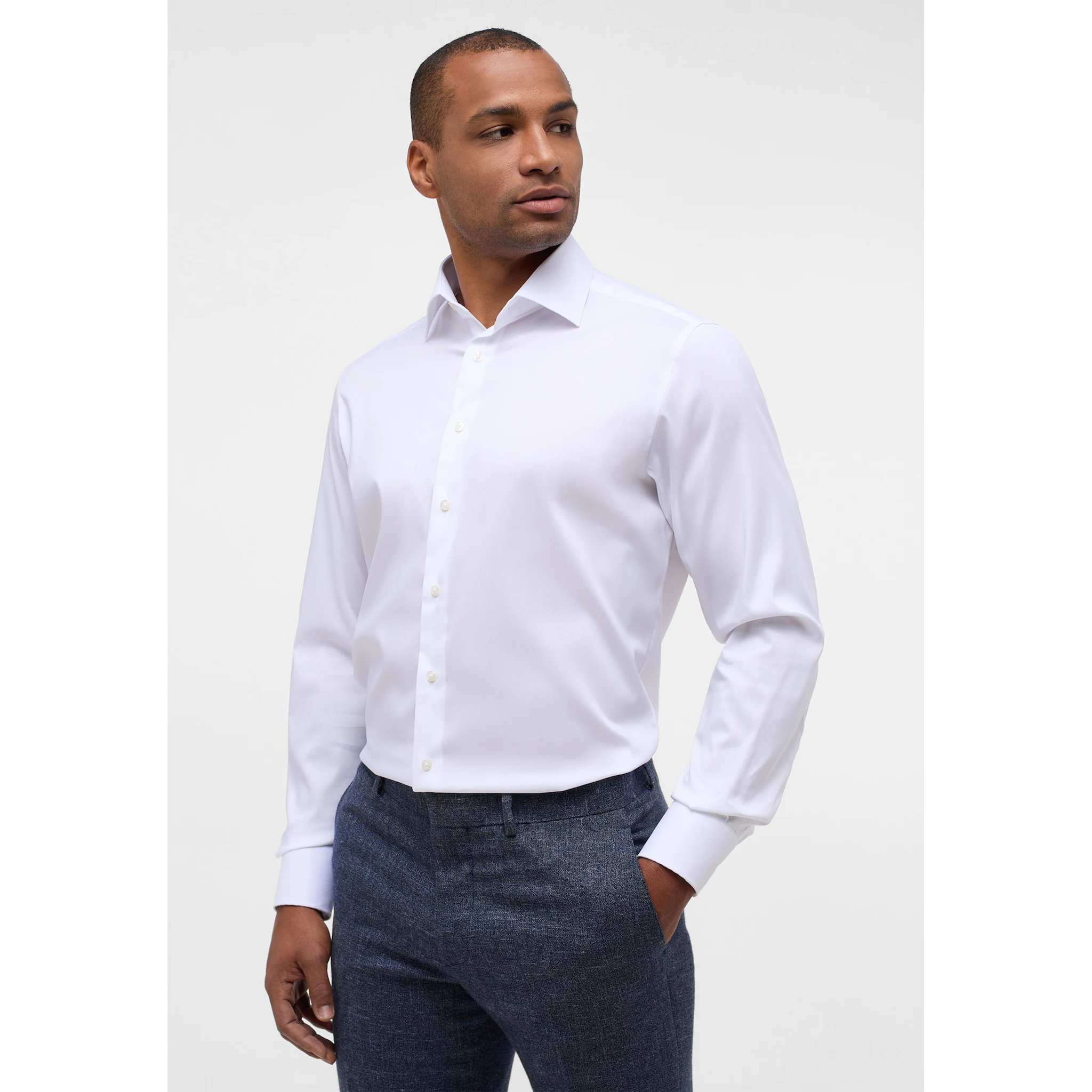 

Рубашка Eterna с длинными рукавами "MODERN FIT", белый