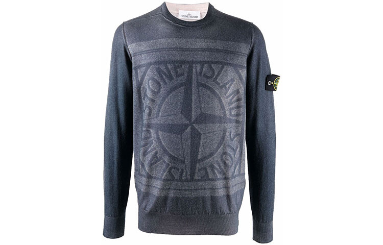 

STONE ISLAND Мужской свитер, цвет Blue