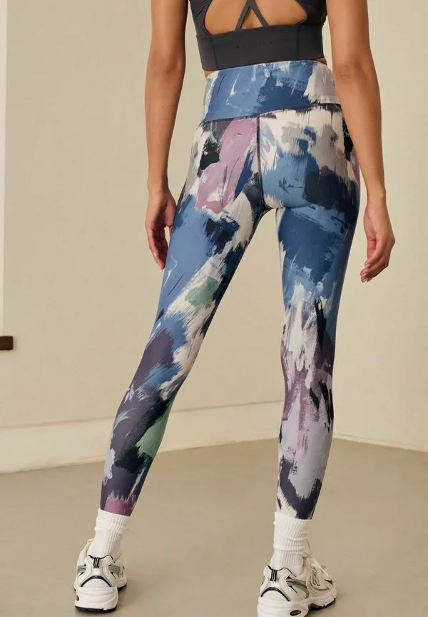 Леггинсы для йоги balance Next, Paint Print — фото 4