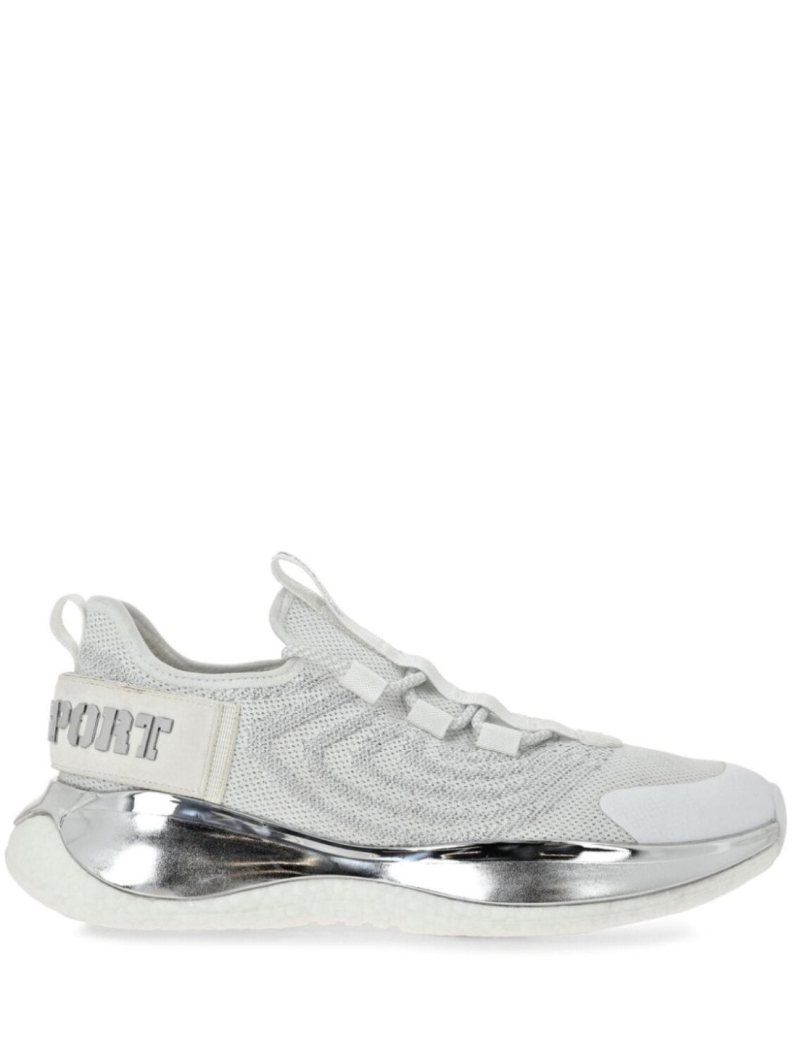 

Кроссовки Plein Sport Gen X.02 Metallic, белый/серебристый