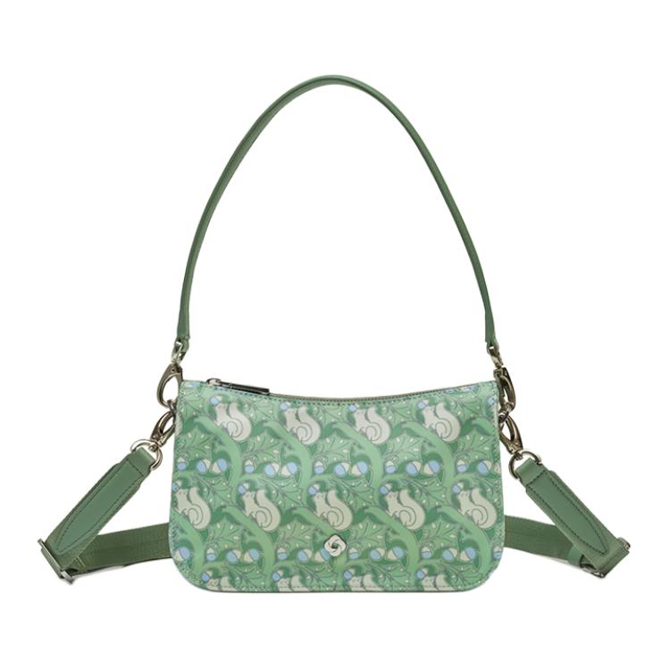 

Samsonite Тканевая женская сумка через плечо зеленая, Green