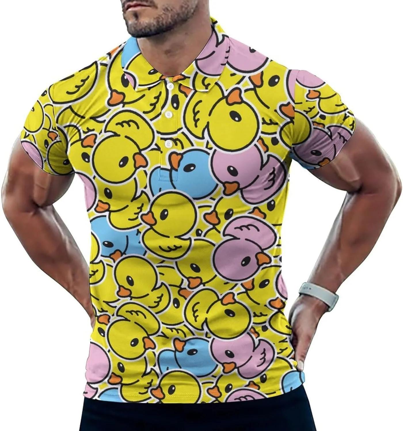 Футболка мужская Yellow T Shirt с коротким рукавом, Dry Fit