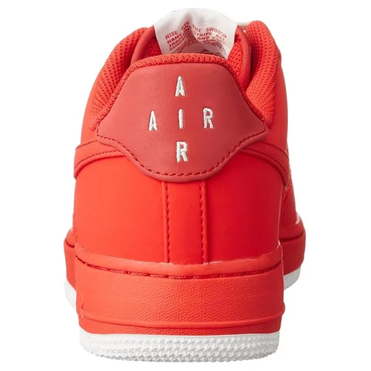 Кроссовки скейтбординговые Nike Air Force 1 Red — фото 4