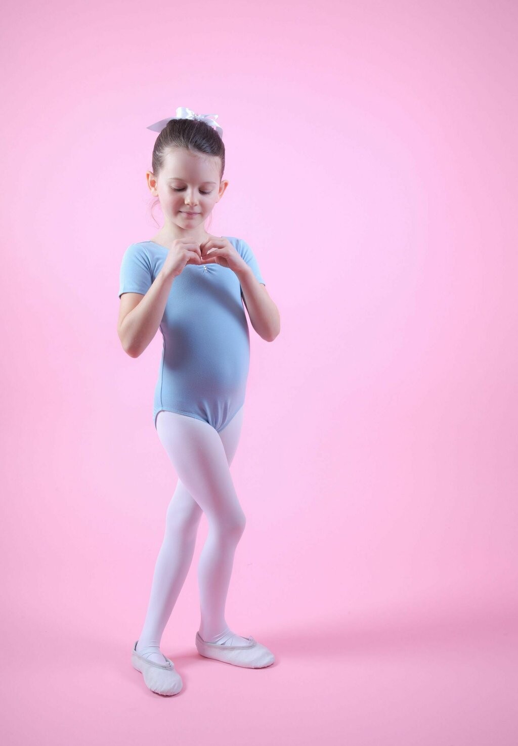 

Танцевальный купальник BALLETT TRIKOT LISA KURZARM Tanzmuster, цвет hellblau