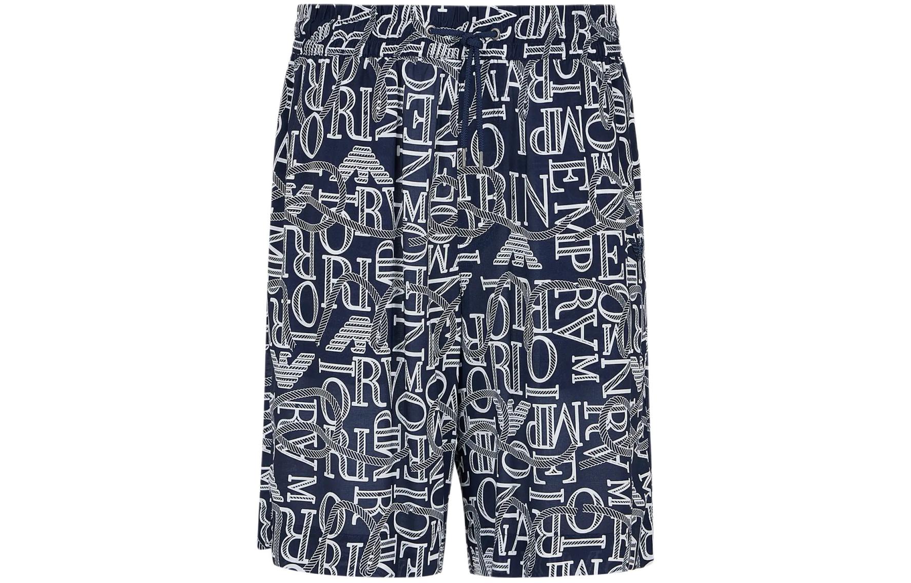

EMPORIO ARMANI Шорты пляжные SS24 Men's Marine Blue, Синий, EMPORIO ARMANI Шорты пляжные SS24 Men's Marine Blue