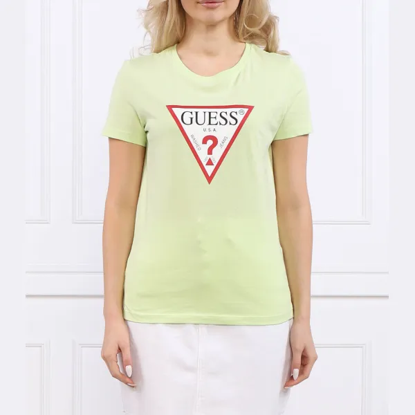 

Оригинальная футболка стандартного кроя Guess, зеленый