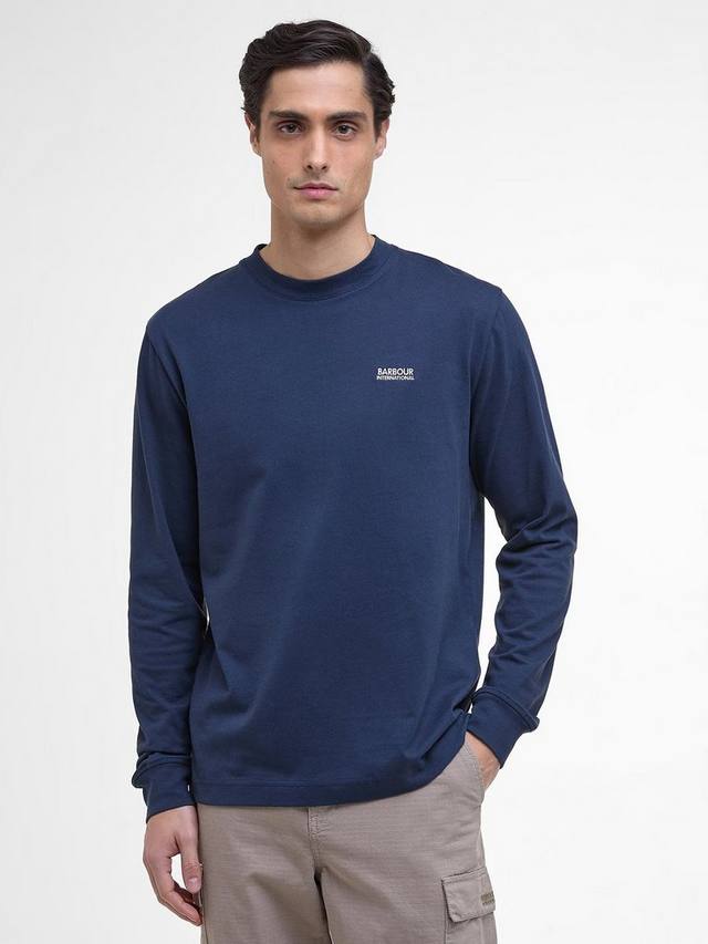 

International Louis Cotton Regular Fit футболка с длинными рукавами Barbour, Navy