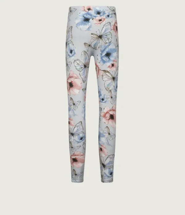 Леггинсы slim fit Guess, небесно-голубой — фото 2