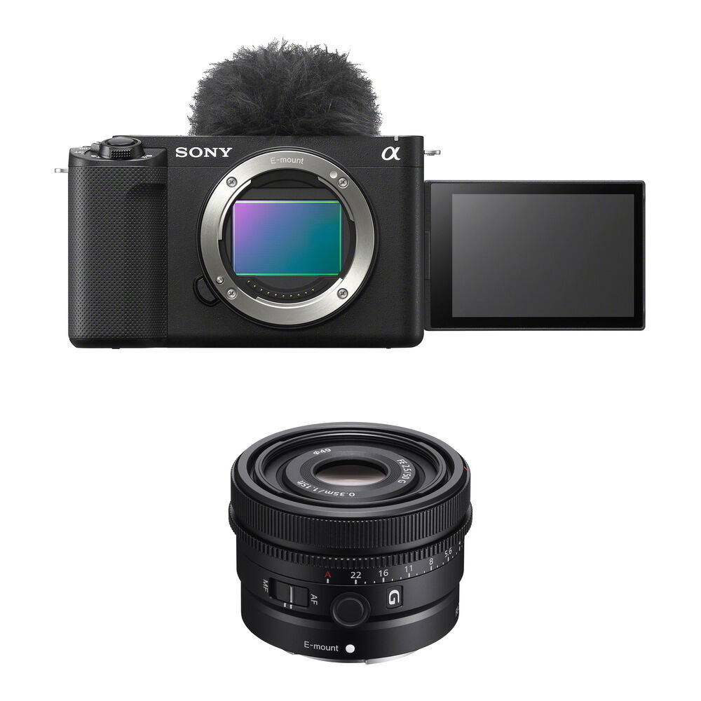 

Беззеркальная камера Sony ZV-E1 Mirrorless Camera with 50mm f/2.5 Lens Kit (Black)