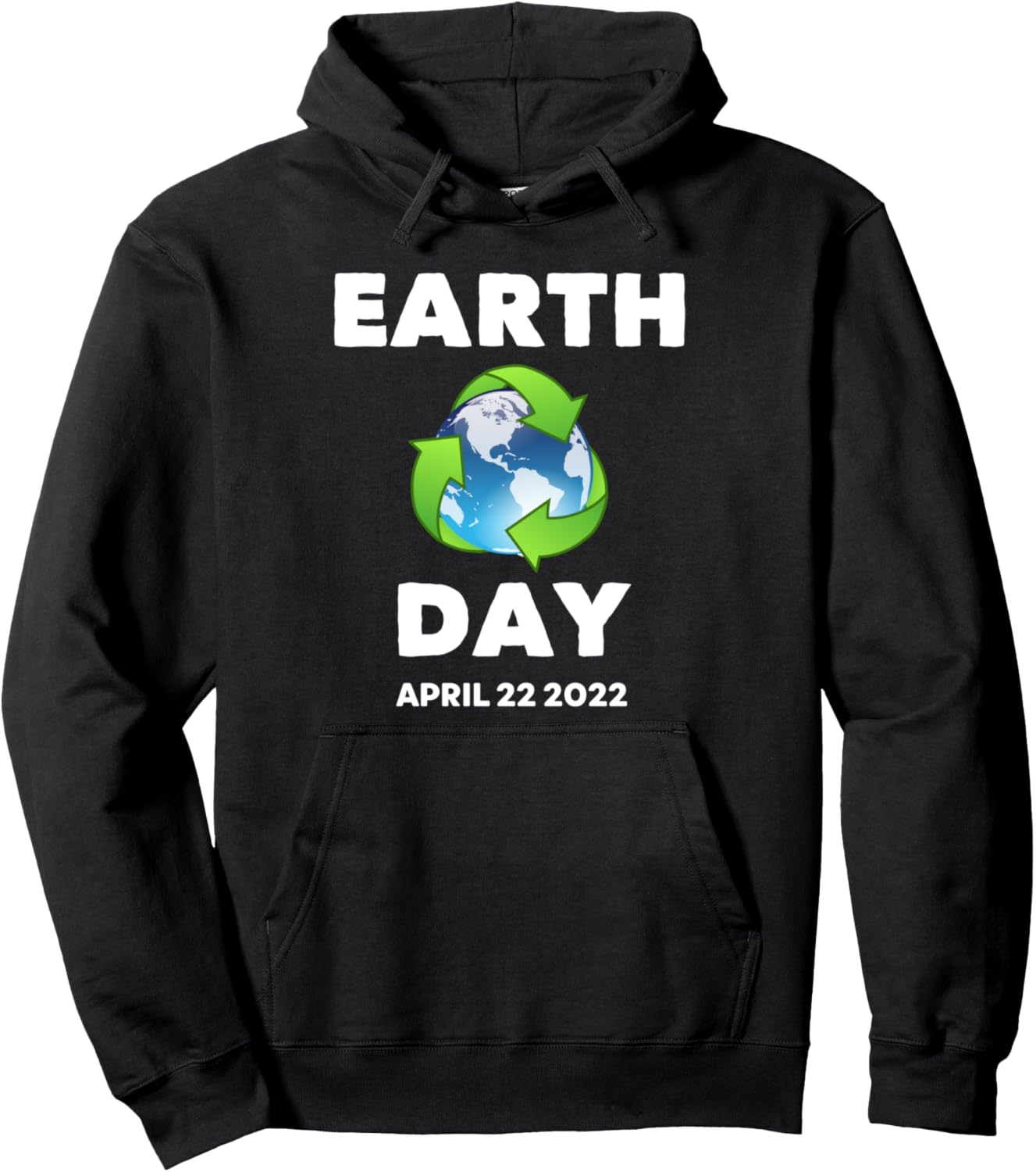 

Толстовка ко Дню Земли 2022 года Earth Day Apparel Co, черный