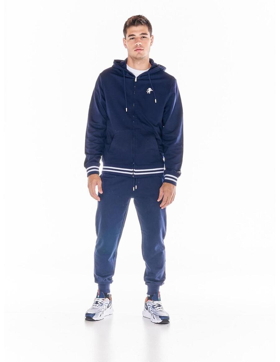 

LEONE 1947 APPAREL Мужской спортивный костюм с капюшоном и застежкой-молнией сзади