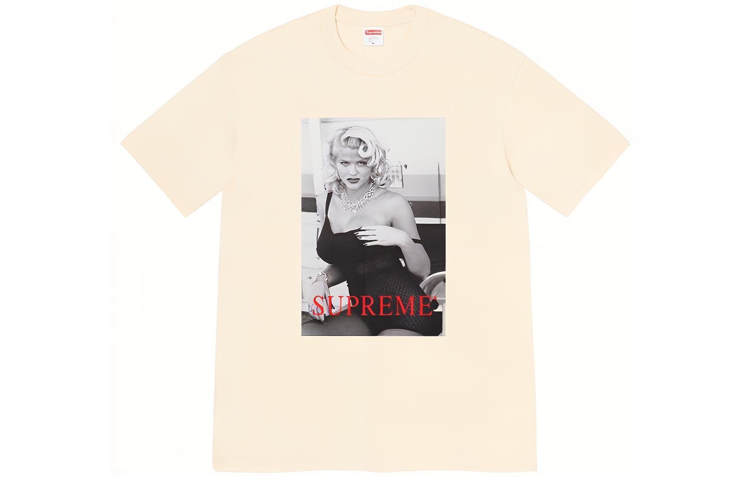 

Футболка унисекс Supreme, слоновая кость