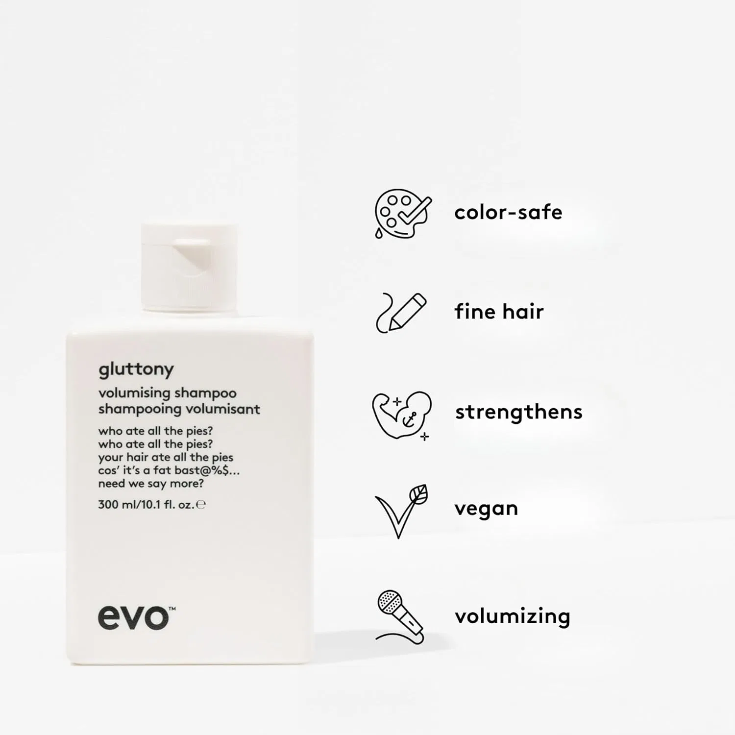 Шампунь для объема «gluttony Volumising Shampoo» от Evo — фото 3