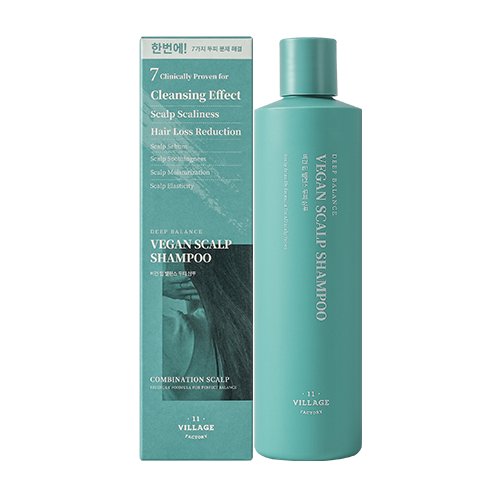 

VILLAGE 11 Vegan Deep Balance Scalp Shampoo против выпадения волос 300 г