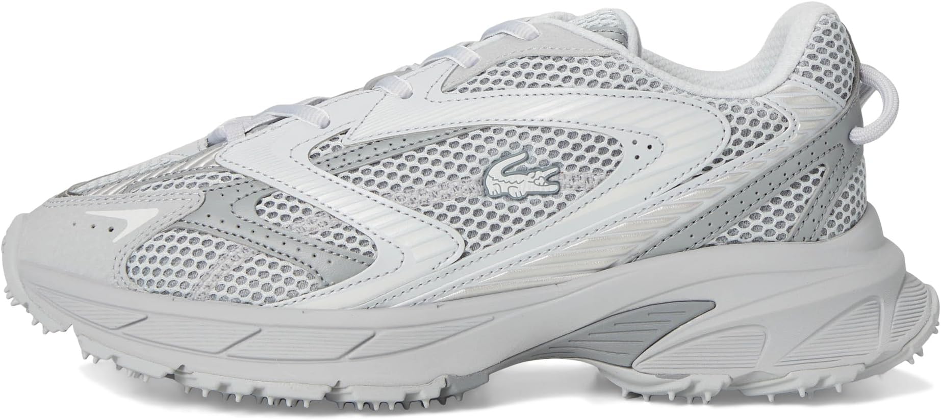 Кроссовки Lacoste L003 Neo Shot Sneakers, цвет Gray — фото 4