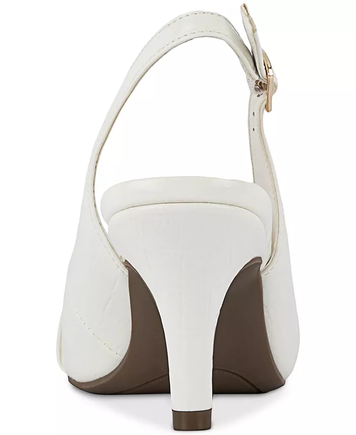 Женские туфли-лодочки Gildyy Pavé Chain Slingback Jones New York, белый — фото 3