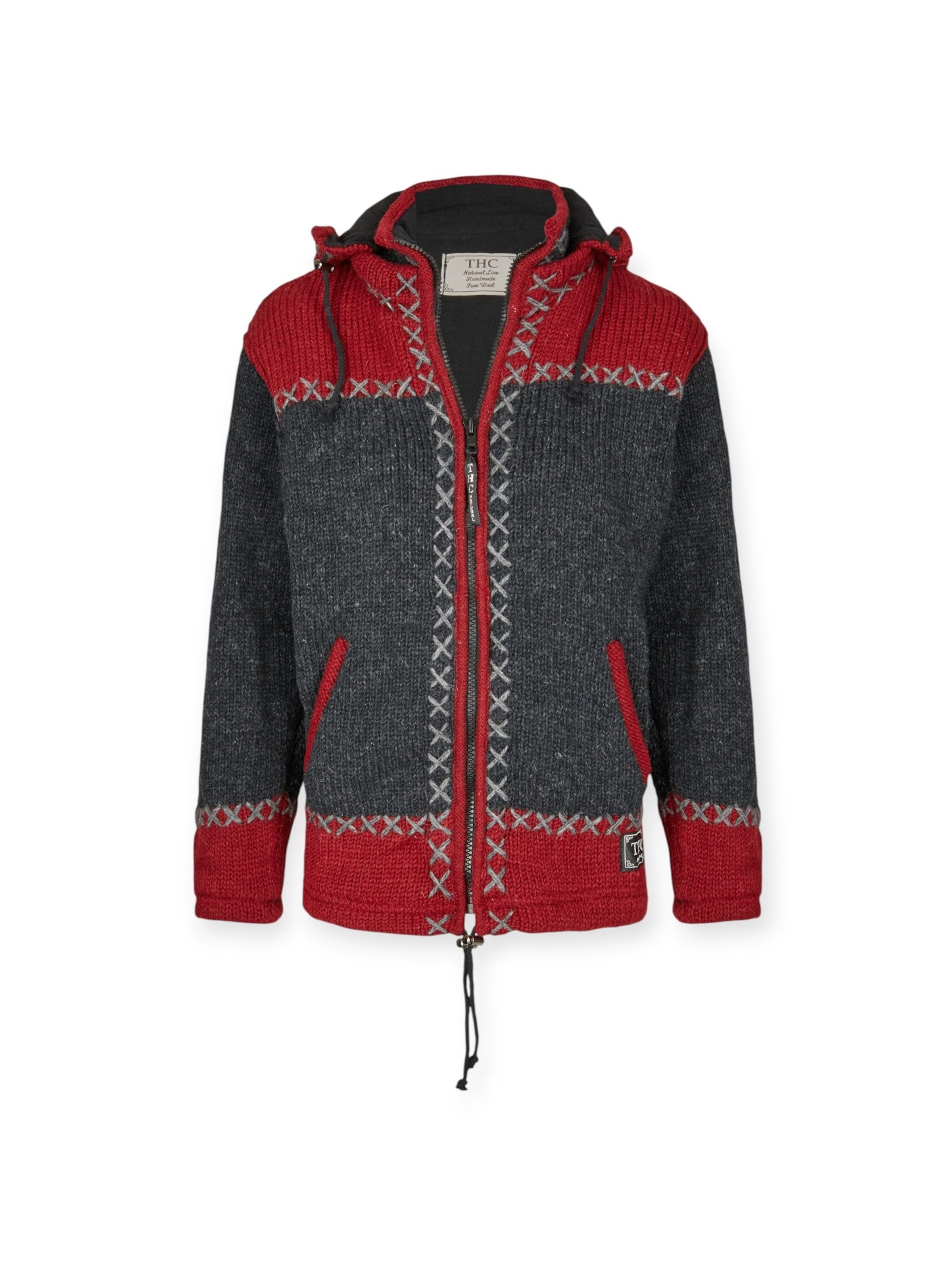 

THC Natural Line Кардиган 'THC 512' в цвете антрацит