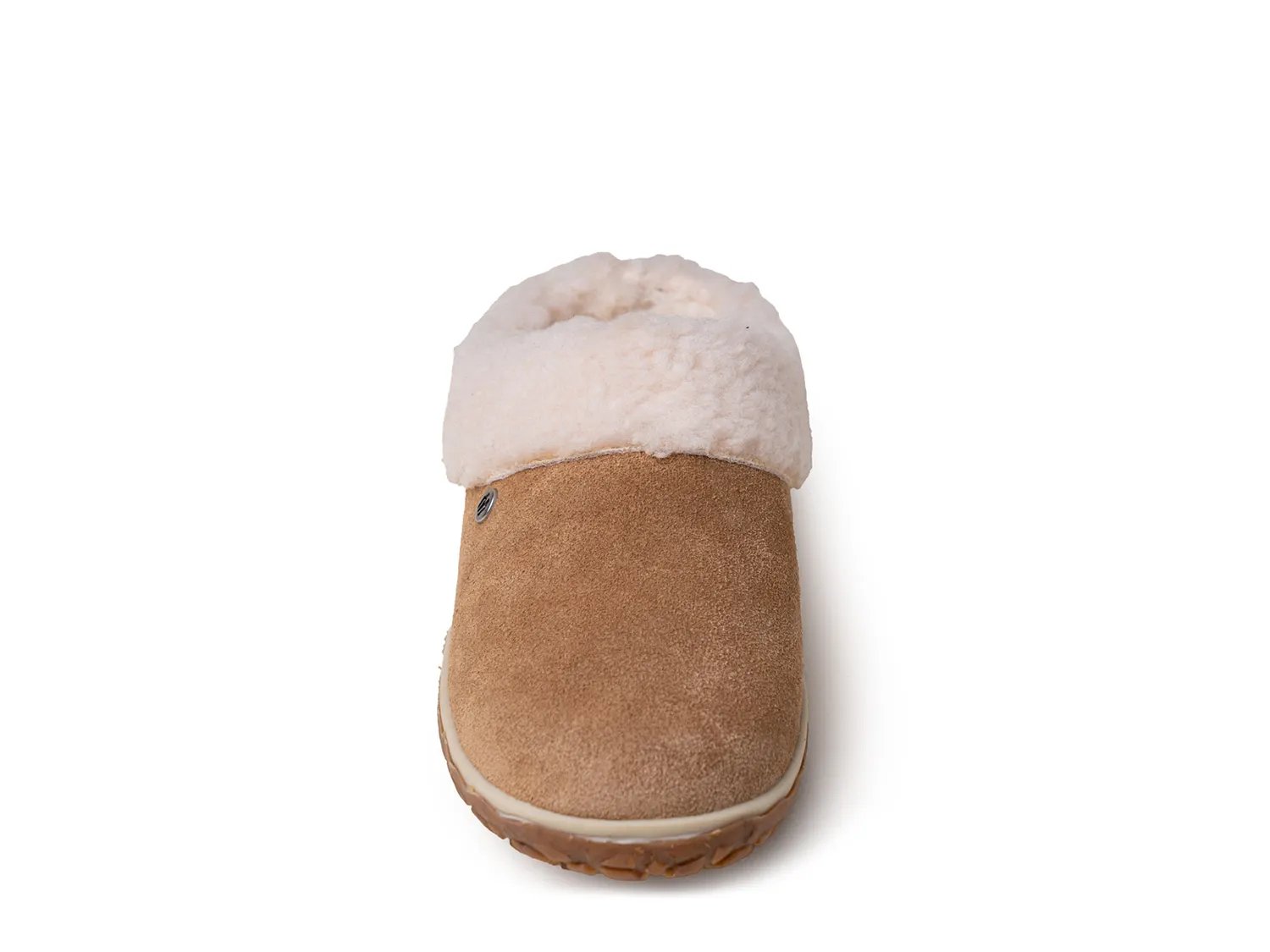 Тапочки Minnetonka Spruce Scuff Slipper - Women's, светло-коричневый — фото 2