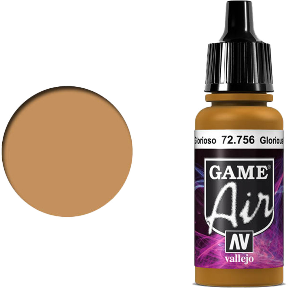 

Аксессуары Vallejo Game Air: Glorious Gold (17ml)