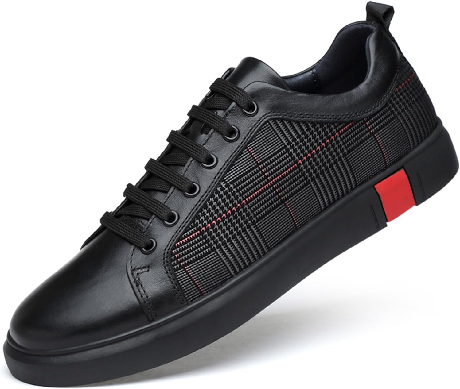 

Мужские модные кроссовки, классические повседневные туфли, стильные оксфорды на шнуровке Abborora, черный