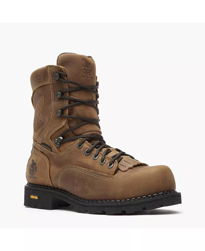 

Мужские водонепроницаемые рабочие ботинки Logger с композитным носком Comfort Core GEORGIA BOOT, коричневый