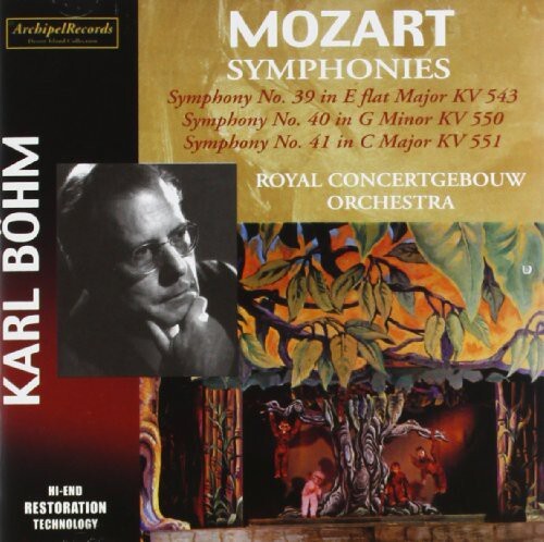

CD диск Mozart / Bohm: Sinfonien 39 40 & 41