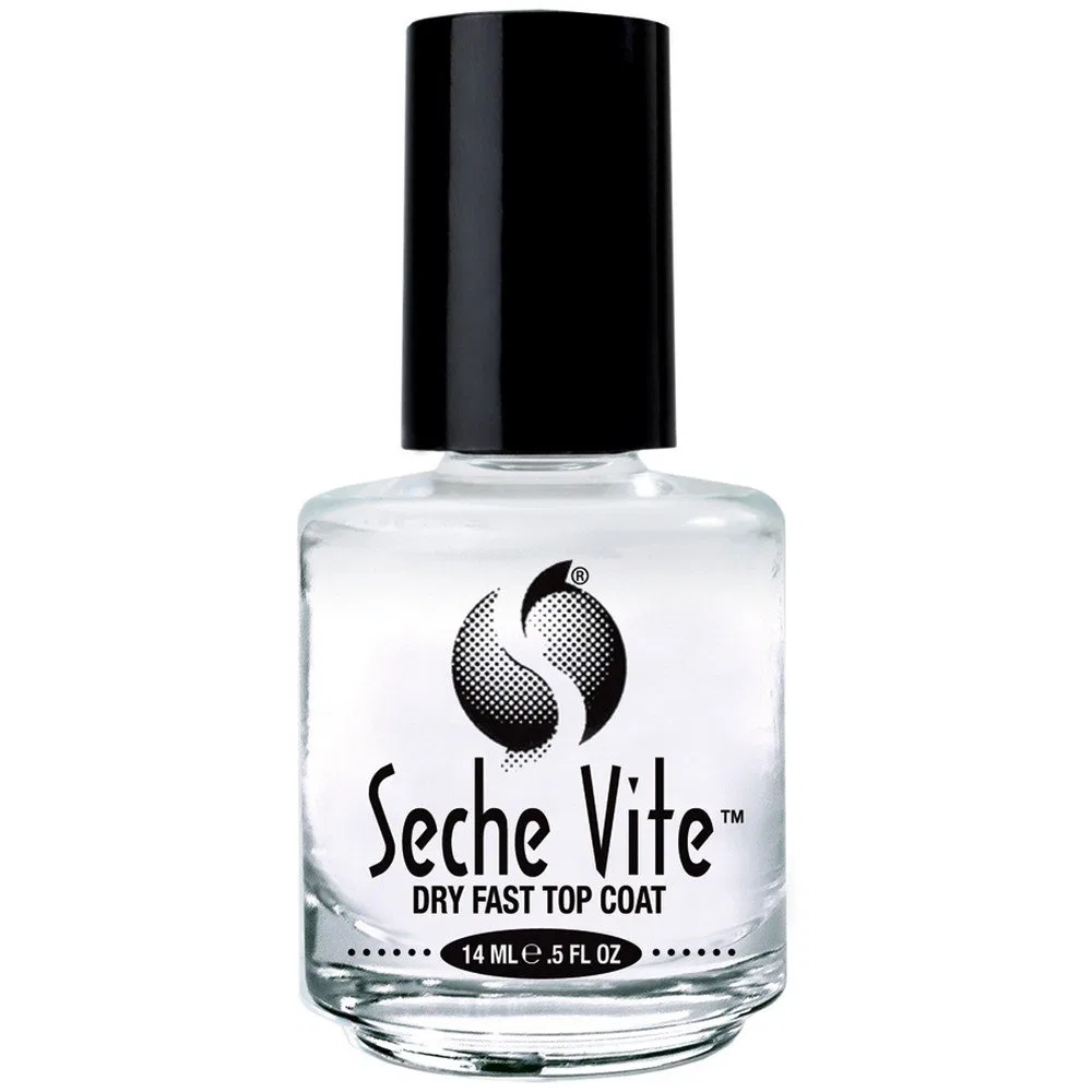 Верхнее покрытие Seche Vite Dry Fast Top Coat, 6 флаконов по 14.8 мл Seche