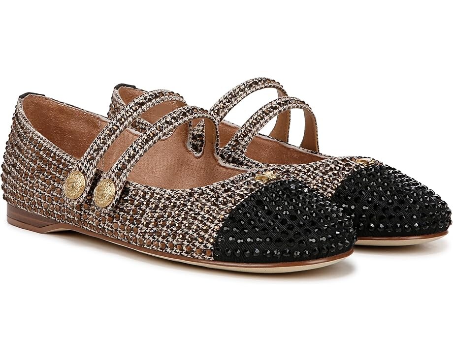 

Туфли на плоской подошве Circus NY by Sam Edelman Zoey, цвет Black Natural Multi/Black