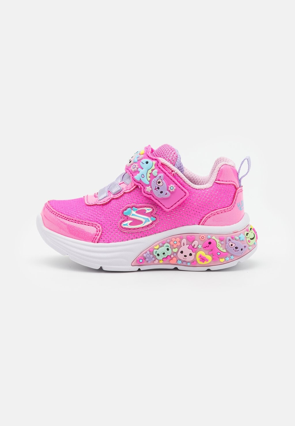

Низкие кроссовки Lil Dreamers Skechers, цвет pink/multicoloured