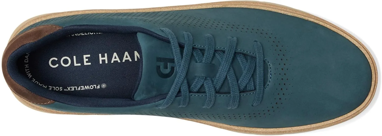 Мужские кроссовки Cole Haan Grandpro Featherarc с лазерной перфорацией, синий — фото 2
