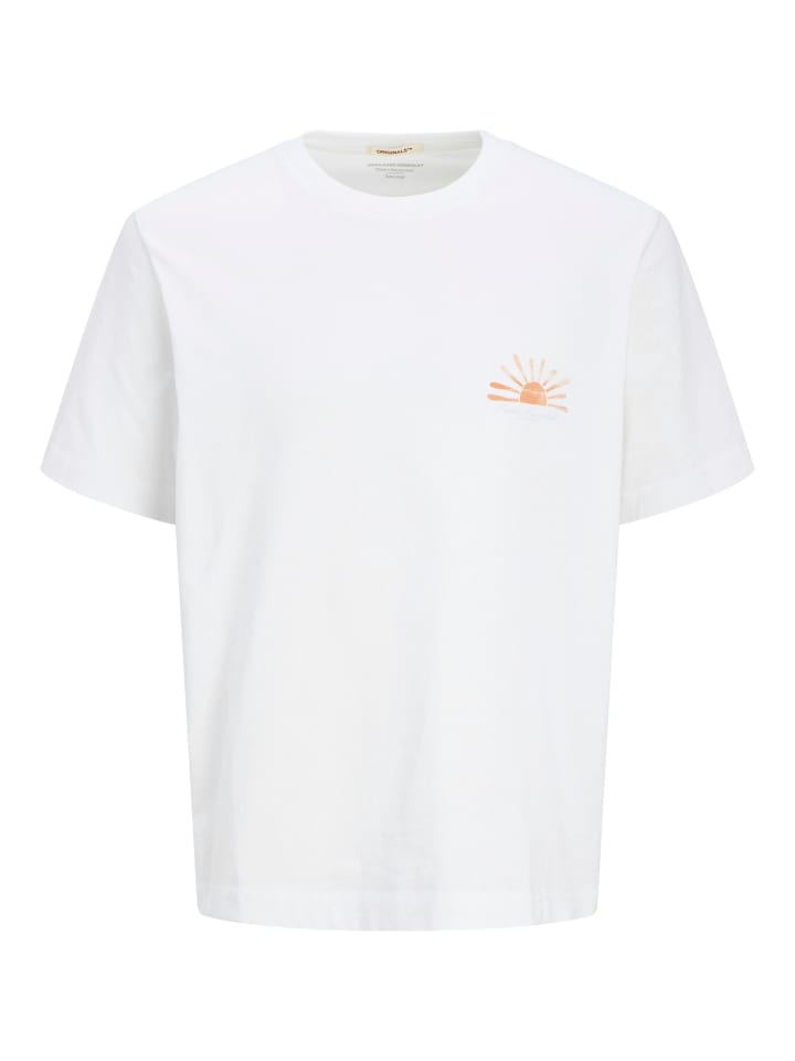 

Футболка JACK & JONES Junior, ярко-белый