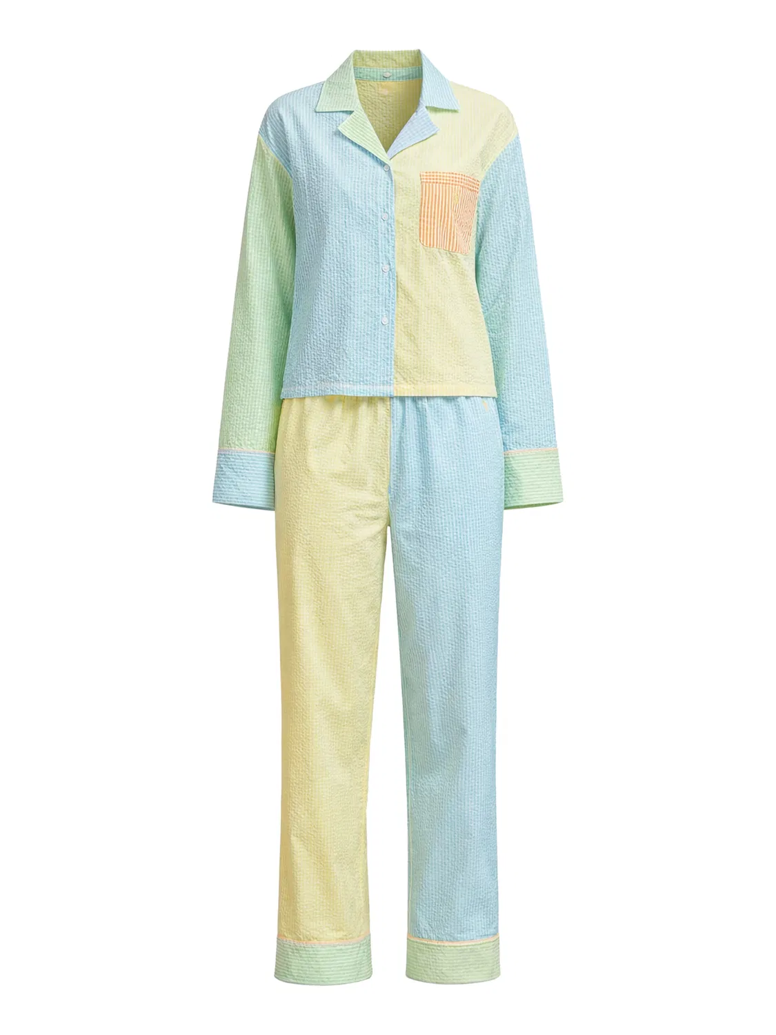 Пижама 'Сирсакер с фестончатым краем' Polo Ralph Lauren, Mixed Colors