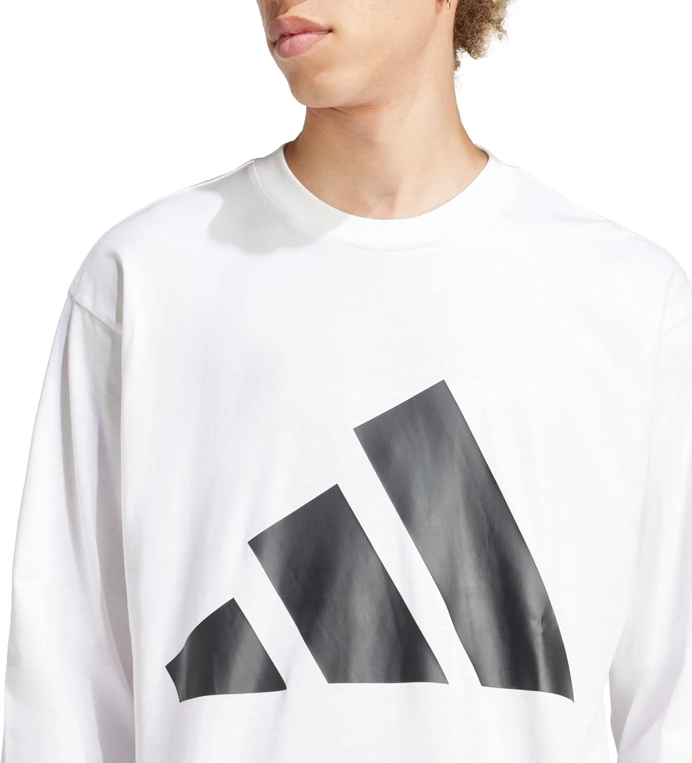 Adidas Essentials Big Logo футболка с длинным рукавом — фото 3