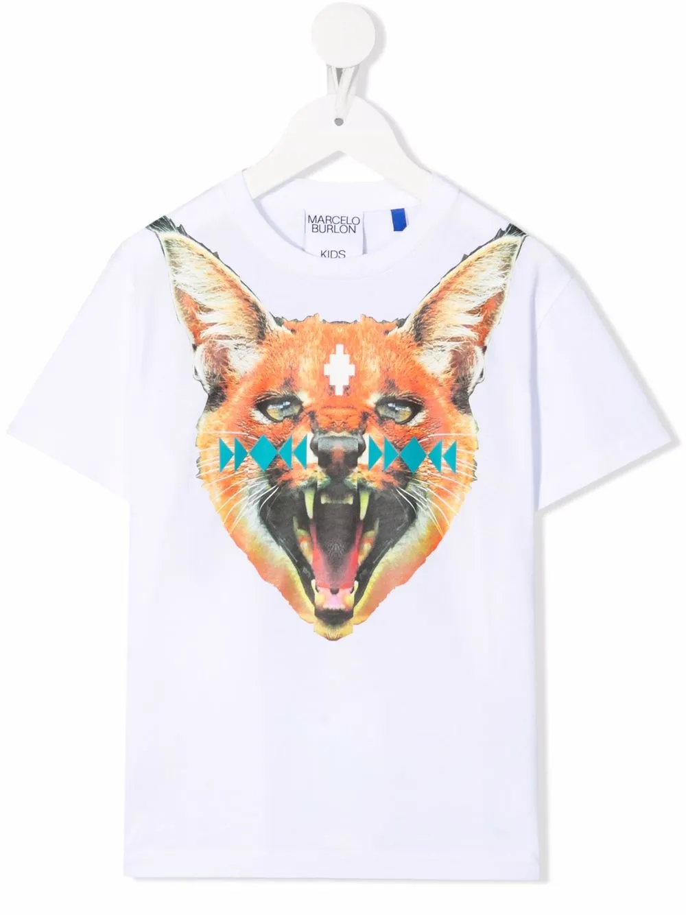 

Футболка с принтом Marcelo Burlon County Of Milan Kids, белый