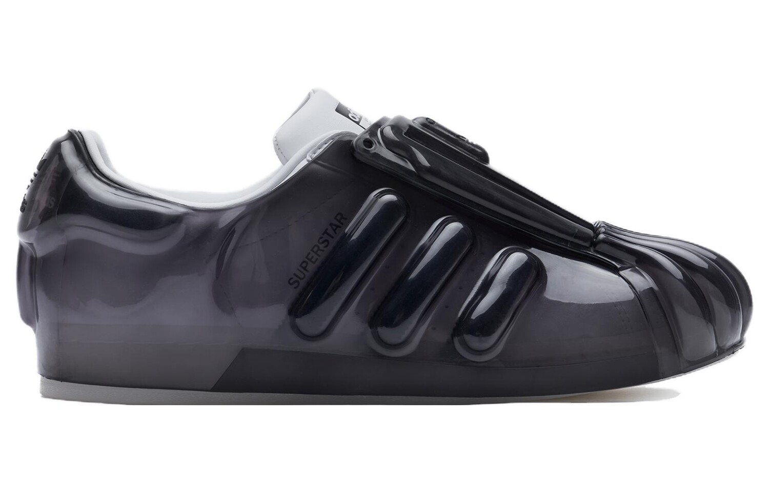 Мужские кроссовки для скейтбординга adidas originals Superstar, Черный — фото 2